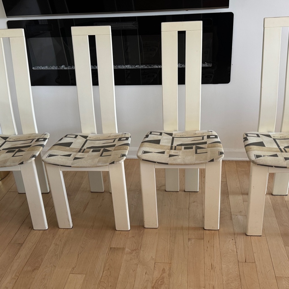 Post Modern Pietro Costantini Italian Chairs - Set of 4